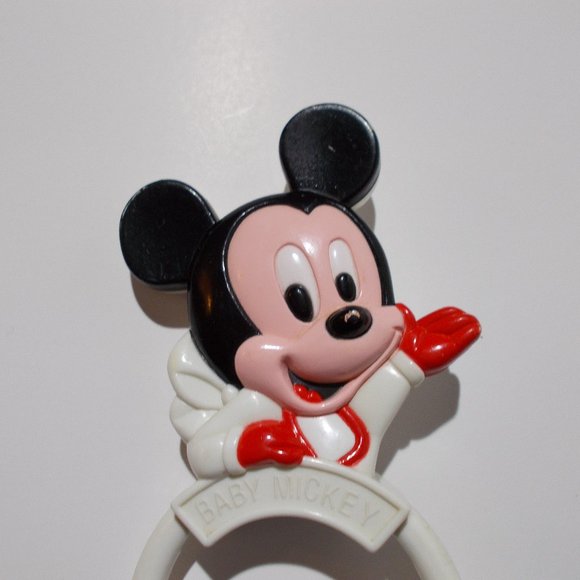 Disney | Toys | Vtg Playskool Baby Mickey Mouse Baby Rattle | Poshmark